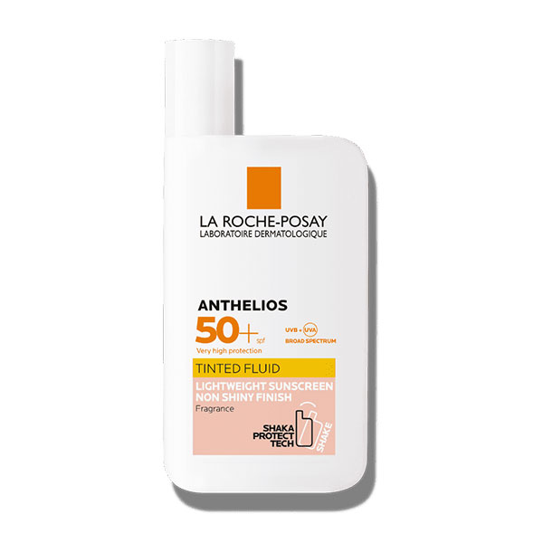 Anthelios Tinted Fluid Tinted Facial Sunscreen SPF50+